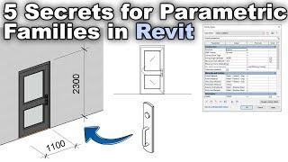 5 Tips and Tricks for Parametric Revit Families Tutorial