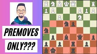 Beating GothamChess Bot with PREMOVES ONLY