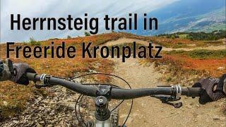 Herrnsteig trail Kronplatz Freeride