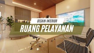 Desain INTERIOR Kantor TANPA Penyekat !!