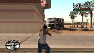 GTA San Andreas - SMG Skill (MP5) - reaching Hitman Level at the very beginning of the game