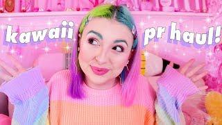 KAWAII PR HAUL  Enamel Pins, Berets, Small Businesses!