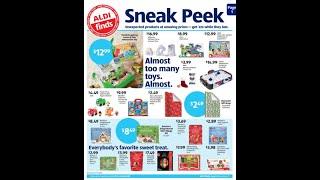 Aldi In Store Ad November 27 – December 3, 2024. Almost to many toys. Almost