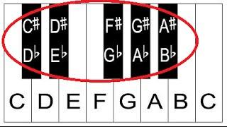 Piano Notes and Keys - Piano Keyboard Layout - Lesson 1 For Beginners