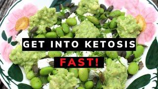 2 WAYS TO GET INTO KETOSIS FAST! - How to fast track ketosis? Explained under 5 minutes