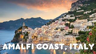 Amalfi Coast 2024, Walking Tour in Italy - Amalfi, Atrani, Positano, Ravello - 4K