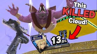 I killed Cloud at 13%... King K. Rool vs. Elite Smash