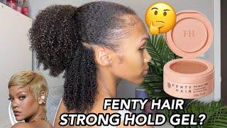 Rihanna Fenty Hair Strong Hold Gel Review…More Like Not So Strong 