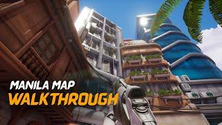 Manila Map Walkthrough - Unreal Engine 4 | Overwatch Inspired