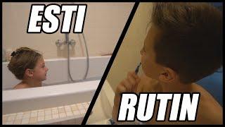 ESTI RUTINUNK! LAURA VS NORMAN