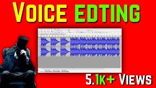 How to edit our voice on Audacity || Voice editing Like professional 2022 Harehsn_Officail