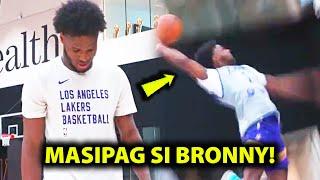 Nag-Ensayo na agad si Bronny James matapos ma-Draft ng Los Angeles Lakers….