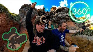 360º Ride on Splash Mountain with Adam the Woo!
