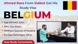 Study Visa of Belgium|High visa ratio|Europe Schengen Zone|Student Visa Consultant Lahore Pakistan