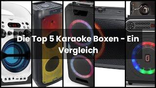 【KARAOKE BOX】Die Top 5 Karaoke Boxen - Ein Vergleich