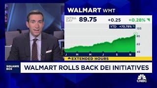 Walmart rolls back DEI initiatives