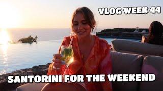 VLOG | SANTORINI FOR THE WEEKEND