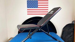 Best Folding Weight Bench On Amazon? Advenor Foldable Weight Bench Unboxing