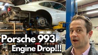 Porsche 993 Engine Drop: I Can't Believe My Eyes!