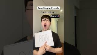 Learning French Numbers #funny #shorts