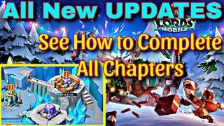 See New Lords mobile Update in video || All Chapter completed se how to complete #lordsmobile