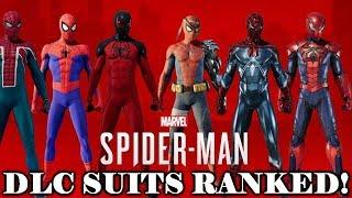 Spider-Man PS4 All DLC Suits RANKED from Worst to Best!