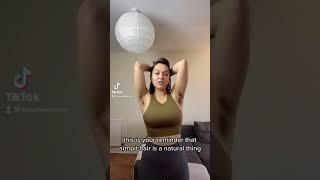 armpit hair on women is NATURAL