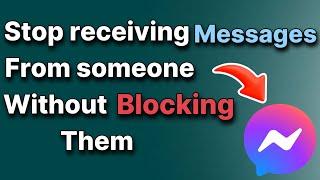 Stop receiving Messages from someone without blocking them