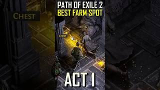 The BEST Gold & Item Farming Spot In Path Of Exile 2 - Act 1