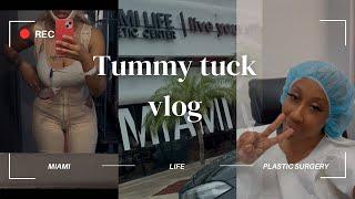 Tummy tuck Vlog Post Op Day 1 thru 5 #miami #life #plasticsurgery #tummytuckrecovery