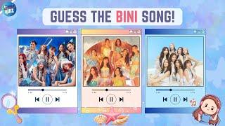 Guess the BINI Song | BINI Quiz