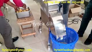 Hytek Turbo potato Dicer | Potato Dicing | Potato Cube Cutting | Carrot dicer, Tomato, Onion Dicing