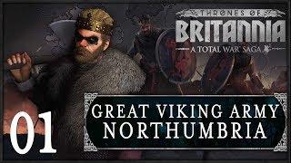 GREAT VIKING ARMY INVADES! | Total War: Saga - Thrones of Britannia (Northumbria) #1| SurrealBeliefs