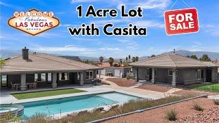 Custom Home with Massive Lot | Strip Views with Casita | Million Dollar Home Tour | For Sale