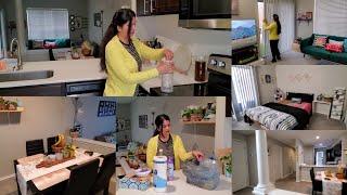 home tour| Indian family life in America  | shopping vlog| 1bhk apartments tour in America