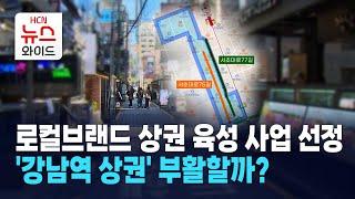 '로컬브랜드 상권 육성 사업' 선정… '강남역 상권' 부활할까? / 서초 HCN