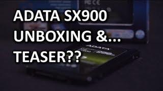 ADATA SX900 SSD Unboxing and... Teaser...