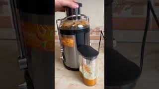 Соковыжимлка, морковь, сельдерей, яблоко #соковыжималка  #рецепты #напиток