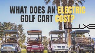 How Much Does a Golf Cart Cost?