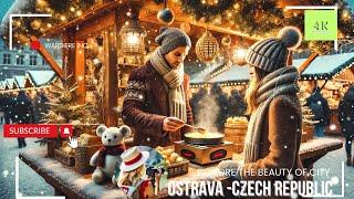 Ostrava - Czech Republic - The Most Beautiful Christmas Markets in the World - Tourist Travel 4K