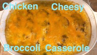 How to bake a cheesy, chicken, broccoli casserole