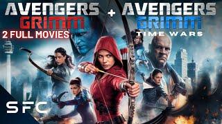 Avengers Grimm + Avengers Grimm: Time Wars | Full Action Avengers Movie | Double Feature