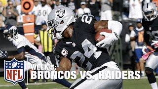 Charles Woodson Picks Off Peyton for the First Time in His Career! | Broncos vs. Raiders | NFL