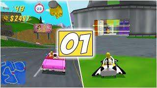 PLAYING SIMPSONS ROAD RAGE in 2020!! (The Simpsons Road Rage Gameplay Walkthrough Part 1)