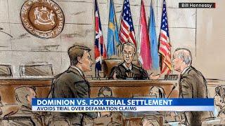 Dominion Voting System and Fox News trial reaches a last second settlement