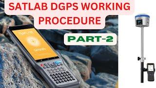 satlab rtk,satlab Dgps working procedure I satlab Dgps, Satlab survey I Satlab survey settings