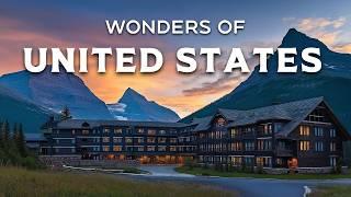 Wonders of United States | Top 60 Famous Places in USA | Travel Video 4K