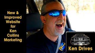 Ken Drives: New and Improved Website for Ken Collins Marketing