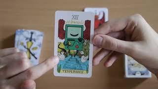 Adventure Time Tarot Card Unboxing ASMR