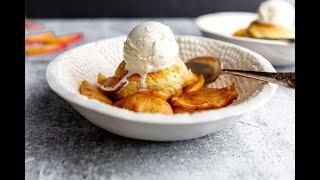 Gluten-Free Apple Skillet Cobbler with From Scratch Fast | Domino® Golden Sugar